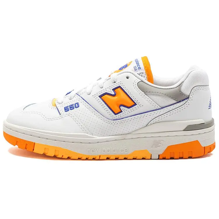New Balance 550 Lakers Pack Vibrant Orange' Sneakers Retro Versatile Cushioned Durable Low Top Unisex BB550WTO