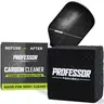 Gearbox 60 Functional Long-Lasting Block-Shape Raw Carbon Fiber Eraser for Table Tennis & Pickleball, Soft Rubber Carbon Cleaner, Easy Cleaning, Removes Dirt & Grime, Makes It Look New, Regains Ball Spin, 1000+ Cleans, Six Zero