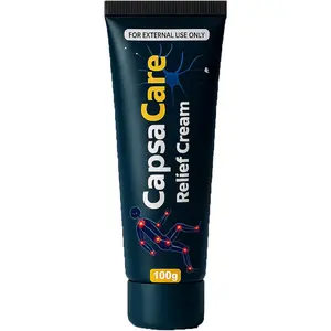 Capsacare Neuropathy Relief & Nerve Soothing Cream: Neurosoothe Formula with Capsaicin, Arnica, Menthol, MSM & Glucosamine| Multi-Area Relief for Feet, Hands, Legs, Muscles, Joints & Waist| 100g Natural Healthy Healthcare Therapy Therapeutic