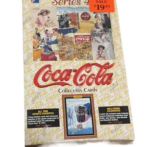 Vintage 1994 Coca Cola Series 4 Collectors Cards Factory Sealed Box 36 Packs