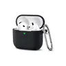 UPTECH 1 Silicone Case for AirPods 4th Gen, AirPods Pro 3, AirPods Pro 2 & AirPods 1/2 with Carabiner, Shockproof Anti-Scratch Protective Cover, Wireless Charging Compatible