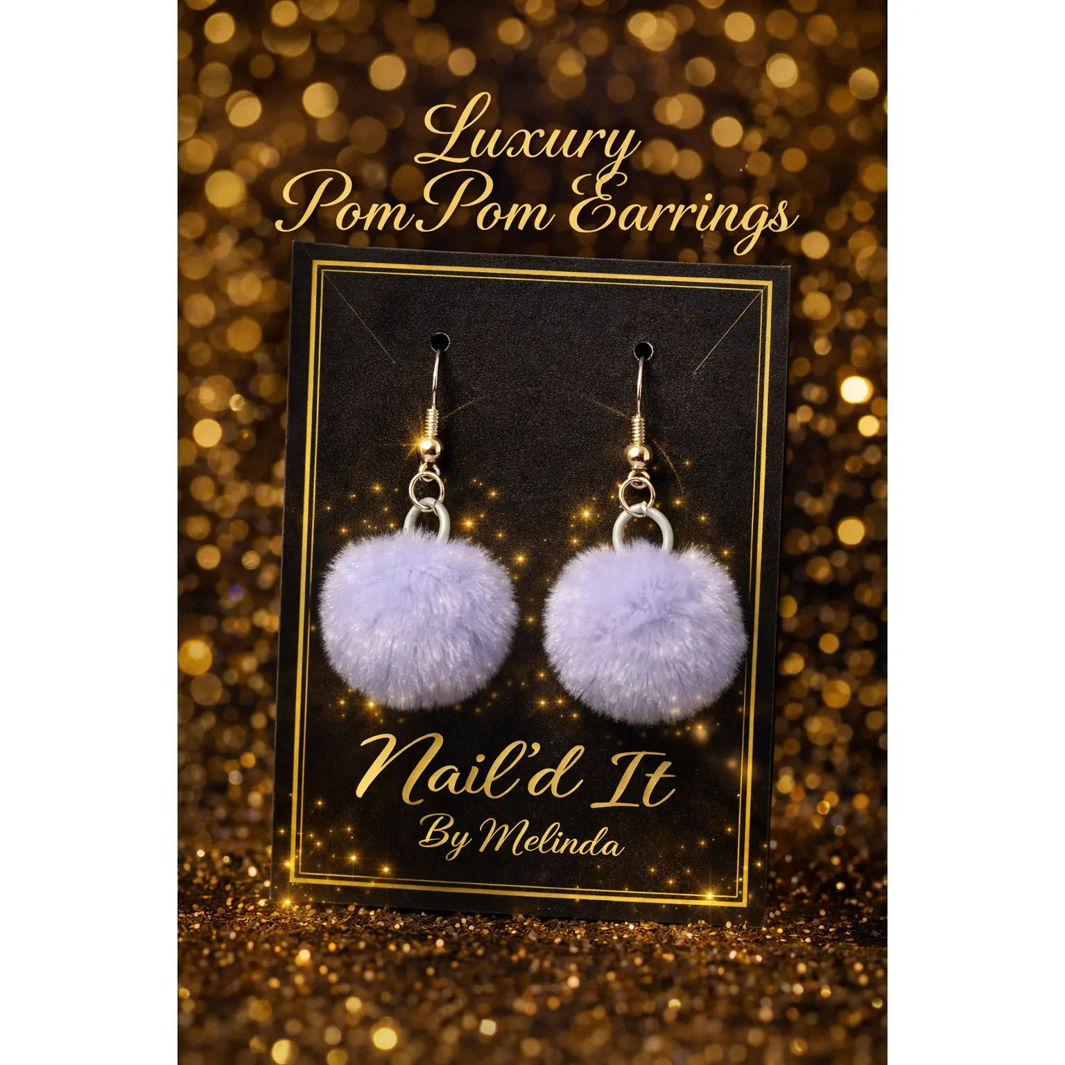 Pom Pom Earrings