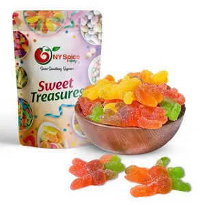 NY Spice Shop Gummy Hairy Spider Candy - Spider Shaped Candy - Hairy Spiders Gummies - Edible Spider Gummy Snacks  Bulk Ideal for Party Decoration