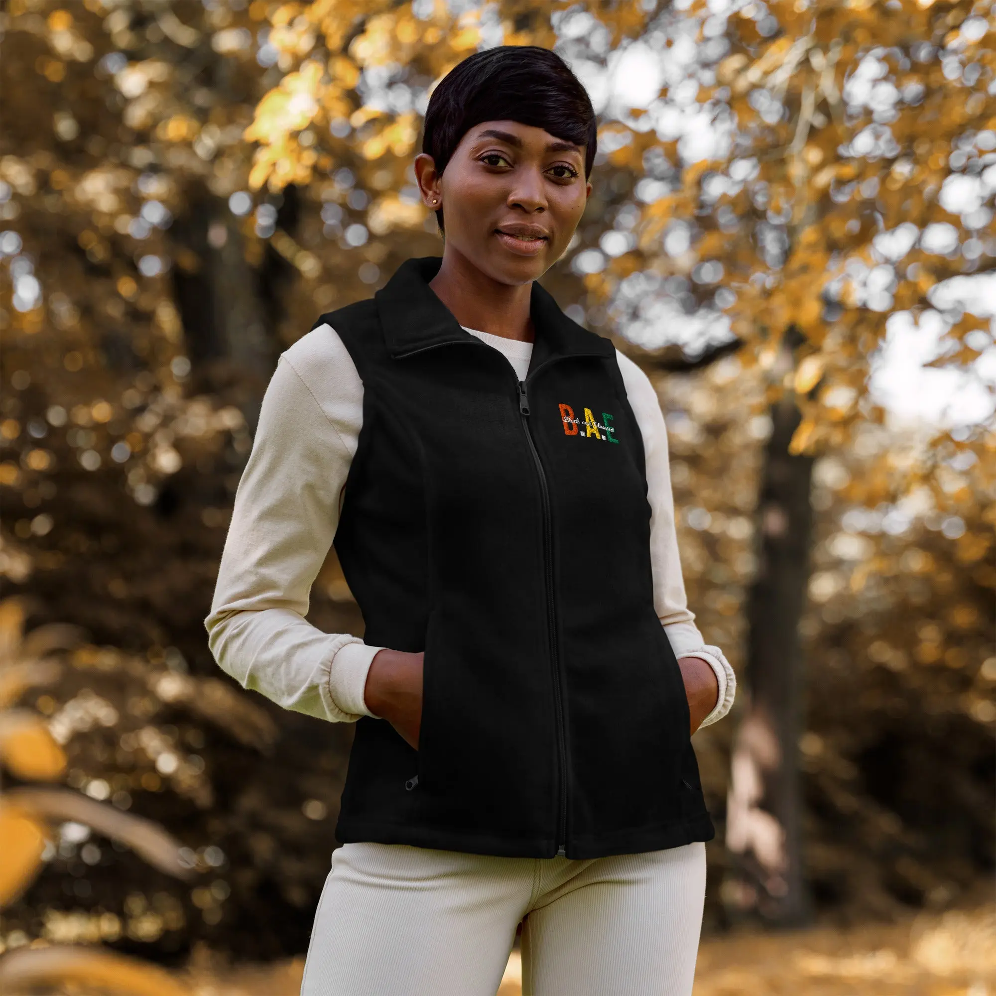 B.A.E. Women’s Columbia fleece vest