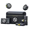 Hollyland Lark M2 Wireless Mic - Noise Canceling Vlogging Equipment for Smartphone, Camera, Computer, 48kHz/24-bit Hi-Fi Stereo Audio, 300m Range, 40h Use, Charging (Black, Camera RX + USB-C RX) for Wedding, Birthday