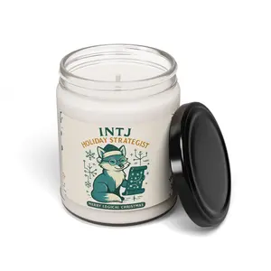INTJ Holiday Scented Soy Candle — 9oz