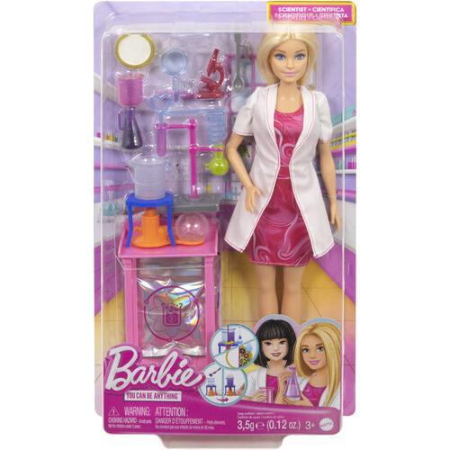 Mattel - Barbie Scientist Doll and Accessories, Blonde  [Collectible Figurine/Statue/Bust] Paper Doll