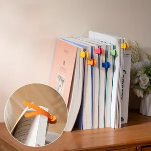 1/3pcs With Page Bookmark Folder Silica Gel Simple Book Insert Memory and Page Bookmark Automatic Record Page Reading Tool