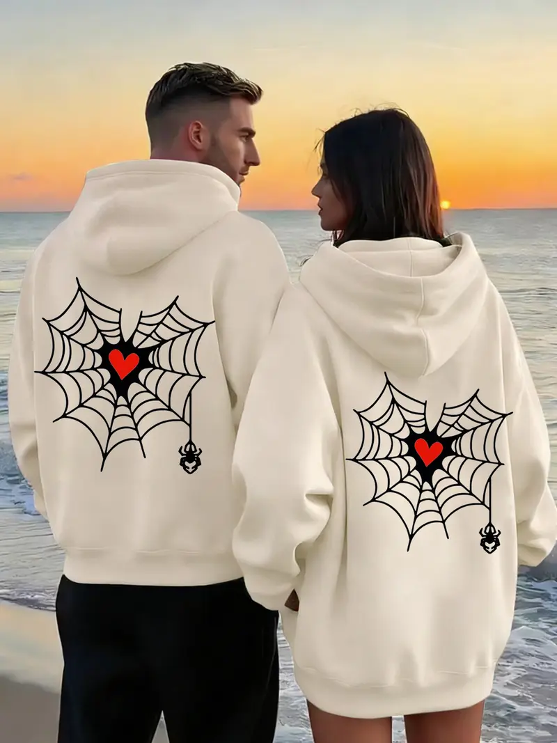 spider hoodie for couple - TikTok Shop
