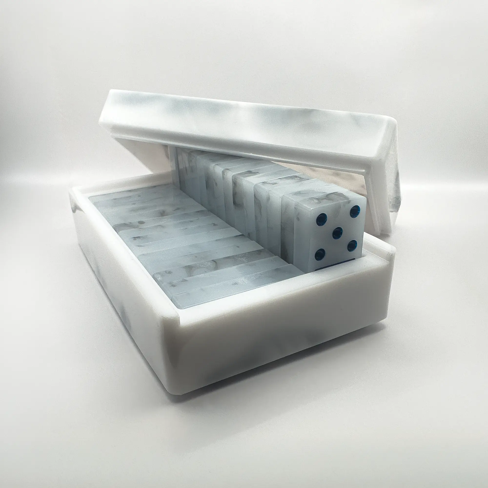 Carrara Blue Domino Set with Millennium Vault | Ambient Cast Session Series