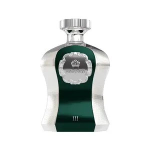 Afnan Highness III Green Eau de Parfum – Regal Oud & Lavender Unisex Fragrance, 100ml (3.4 oz)