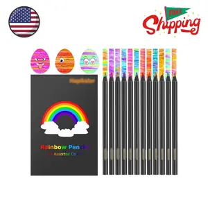 Easter Basket Stuffers for Teens, Art Supplies, 12 Rainbow Colored Pencils