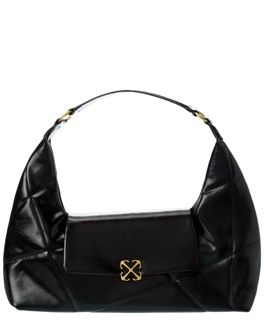 Off-White™ Jitney Patchwork Leather Shoulder Bag