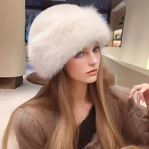 Winter Fuzzy Hat: Cozy Bucket Style for Winter Days – Warm, Trendy Design That’s Perfect for Matching Coats & Sweaters, Ideal for Daily Use & Cold-Weather Adventures