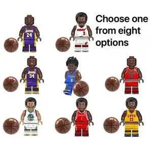 Doll Basketball Series Building Blocks Toy, Educational Toy for Boys, Fun Assembly Playset, Ideal Gift for Kids