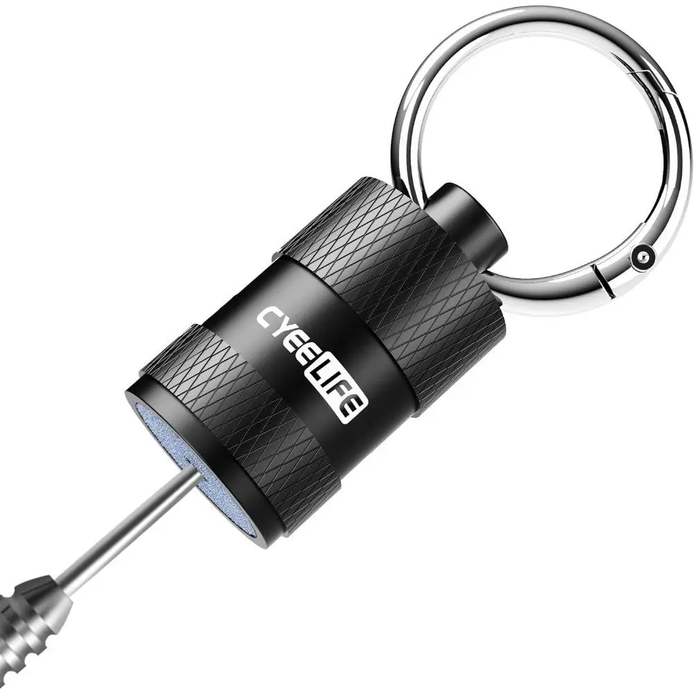 Keyring Dart Sharpener Stone, Portable Dart Point Sharpener, Rapid Sharpening Tool, Dart Accessories For Dart