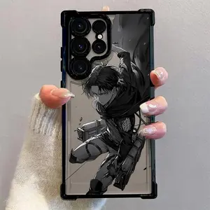 Anime A-Attacks on T-TitanPhone Case Suitable for Samsung Galaxy S26 S25 S24 A57 A37 A07 A26 A36 A55 A35 A06 A16 A05 A14 A24 A34 A54 A15 A05S A25 A04e A04 S23 S22 S21 FE Ultra Plus Edge 4G 5G Anti Fall Transparent Soft Back Cover