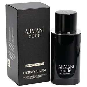 Armani Code (refillable) by Giorgio Armani cologne for men EDT 2.5 oz New in Box