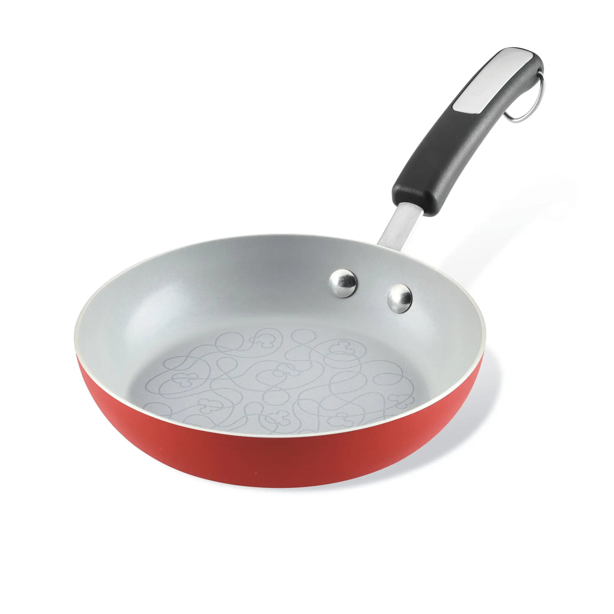 Bon Voyage Ceramic Nonstick Skillet - Adventure-Ready Kitchen Cookware with Playful Vibrancy for Everyday Cooking