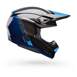 Bell Moto-10 Spherical Strike Helmet - Blue