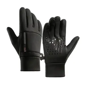 1 Pair Winter Gloves for Men & Women, Thermal Gloves for Cold Weather, Wind-Resistant, Touchscreen Compatible, Ideal for Running & Cycling, Outdoor, Sport, Active