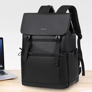 Socko Polyester Fiber Backpack | Lightweight And Casual Travel Laptop Bag With Cushion | Multi-function Storage Computer Backpack With Adjustable Shoulder Straps For College And Business