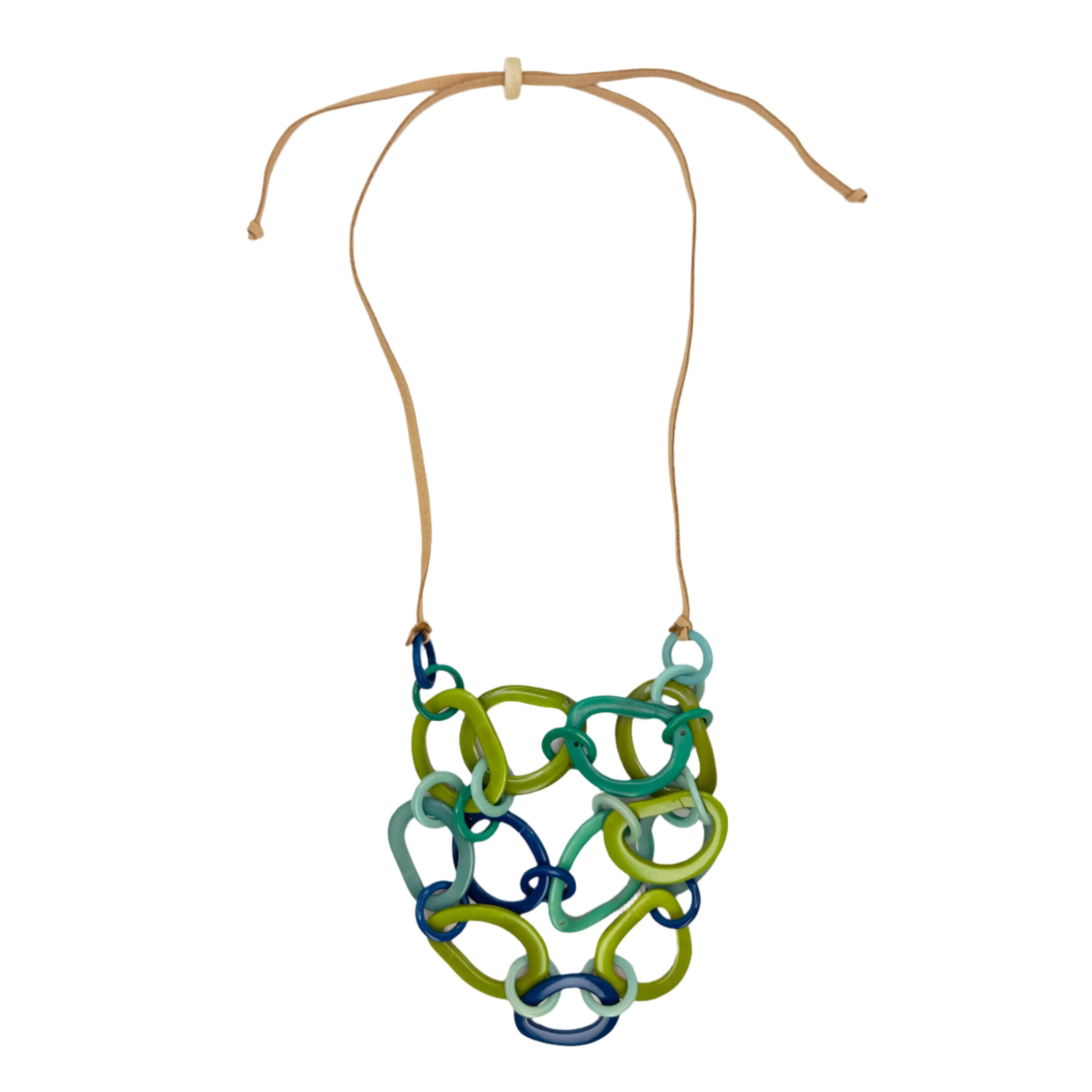 Villela Tagua Nut Necklace | Necklace for Women | Eco-Friendly Handmade Jewelry | Sustainable Necklace | Natural Vegetable Ivory Gift