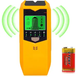 Stud Finder Wall Scanner, 5 in 1 Stud Detector with  Microprocessor Chip and  LCD Display, Beam Finders for Center and Edge of , AC Wire, Joist, Metal and Pipe, Tool Gifts for Men