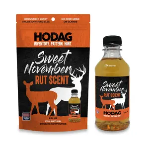 HODAG Sweet November Rut Scent - Whitetail Deer Buck Attractant & Lure - Hunting Bowhunting Accessory for Effective Mock Scrapes - Trigger Activity Near Trail Cameras & Stands