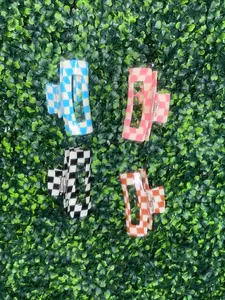 Checkered Claw Clips