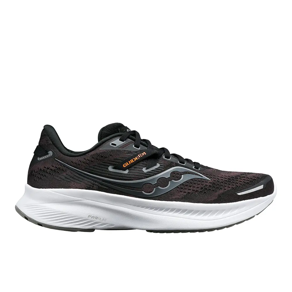 Saucony Womens Guide 16 Running Sneakers Shoes - Black