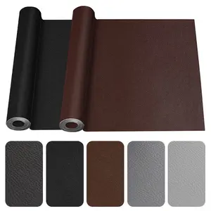 Self Adhesive Leather Repair Patch,17*79In/3*60In Cuttable Sofa Repair Patch,Lychee Grain/Fine Grain.Suitable For Furniture,Sofas,Car Seats,And Office Chairs.Repairs Cracked Or Damaged Leather Surfaces,Smooth,Wear-Resistant,And Waterproof.