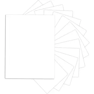 24 Sheets White Cardstock 8.5 x 11 Thick Paper 80lb Card Stock Printer Paper for Invitations, Menus, Wedding, DIY Cards