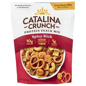 Catalina Crunch Protein Snack Mix, Spicy Kick, 5.25 oz (148 g) Catalina Crunch Protein Snack Mix, Spicy Kick, 5.25 oz (148 g)