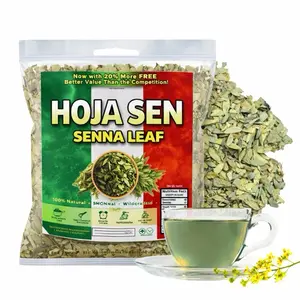 5oz (141g) Hoja Sen (Senna Leaf) Herbal Tea - Premium Hoja Entera Senna de Calidad | 100% All-Natural Loose Leaf| Non-GMO Mexican Herbal Tea Wildcrafted.