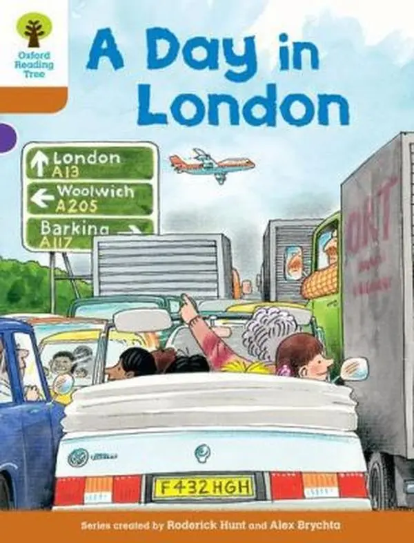USED Book - Oxford Reading Tree: Level 8: Stories: A Day in London by Roderick Hunt Roderick Hunt (Paperback) - english