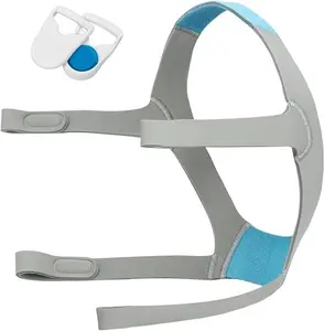N20 Headgear Replacement for ResMed AirFit/AirTouch Nasal Mask Headgear, N20 Full Face Mask Headgear Strap with 2 Magnetic Headgear Clips, N20 Headgear Large