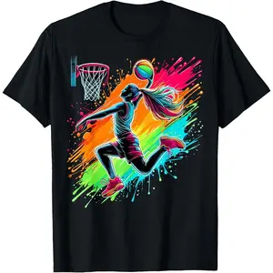 Basketball Player Girl Basketballer T-Shirt