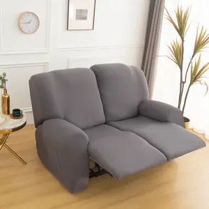 BTTO Recliner Sofa Cover - Stretch Chair Slipcover, Waterproof Washable Polyester Blend Furniture Protector, Multi-Piece Washable Recliner Cover for 2-3 Seats Reclining Loveseats & Couches
