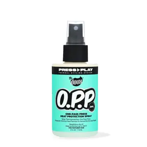 The Doux O.P.P. One Pass Press Heat Protectant Spray 4 oz Curly Hair Dry