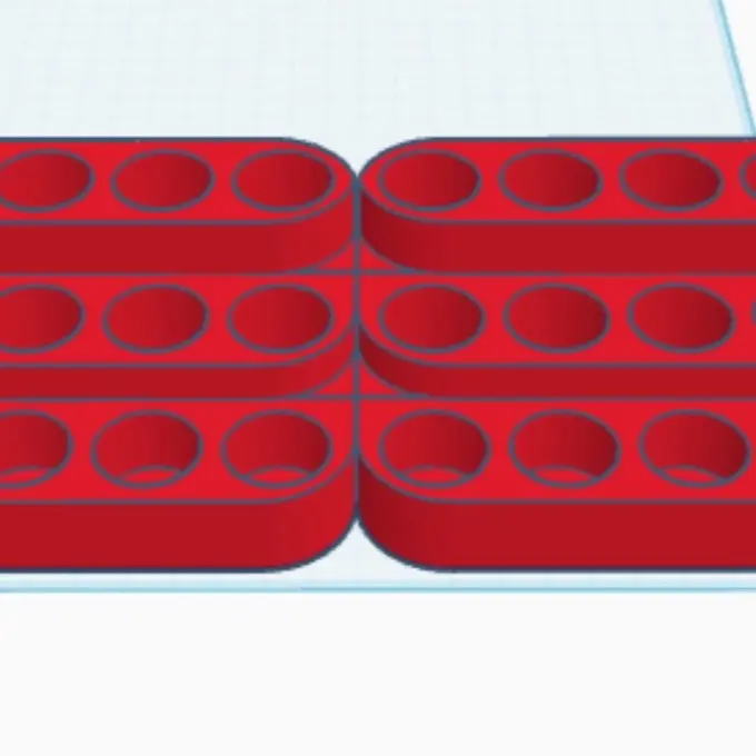 60 Slot Fragrance Decant Holder for 24mm 10mL Bottles - Organiser with Multiple Slots - Tin