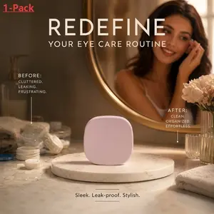 Wind Macaron Contact Lens Box, 5 Colors Available, Portable Storage Box, Travel Care Kit, Compact Invisible Lens Case, Essential for Trips
