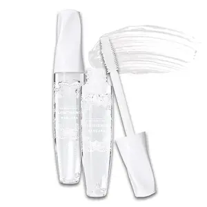 Clear Mascara Primer for Eyelashes and Eyebrows,Clear Mascara for Eyelashes Volume Waterproof Mascara Top Coat Gel Lash Primer Lasting Tear-proof,Non-Clumping,Non-Flaking Makeup Lightweight