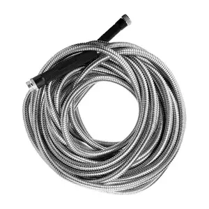 Bionic Steel 75' 304 Stainless Steel Metal Wate r Garden Hose