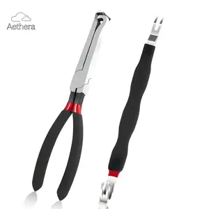 Aethera Automotive Fuel Line Terminal Removal Tool 37960 & 13120 Electrical Disconnect Pliers with Rake Jaw Design for Cars Black
