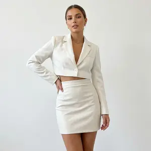 Going Out Faux Leather Skirt