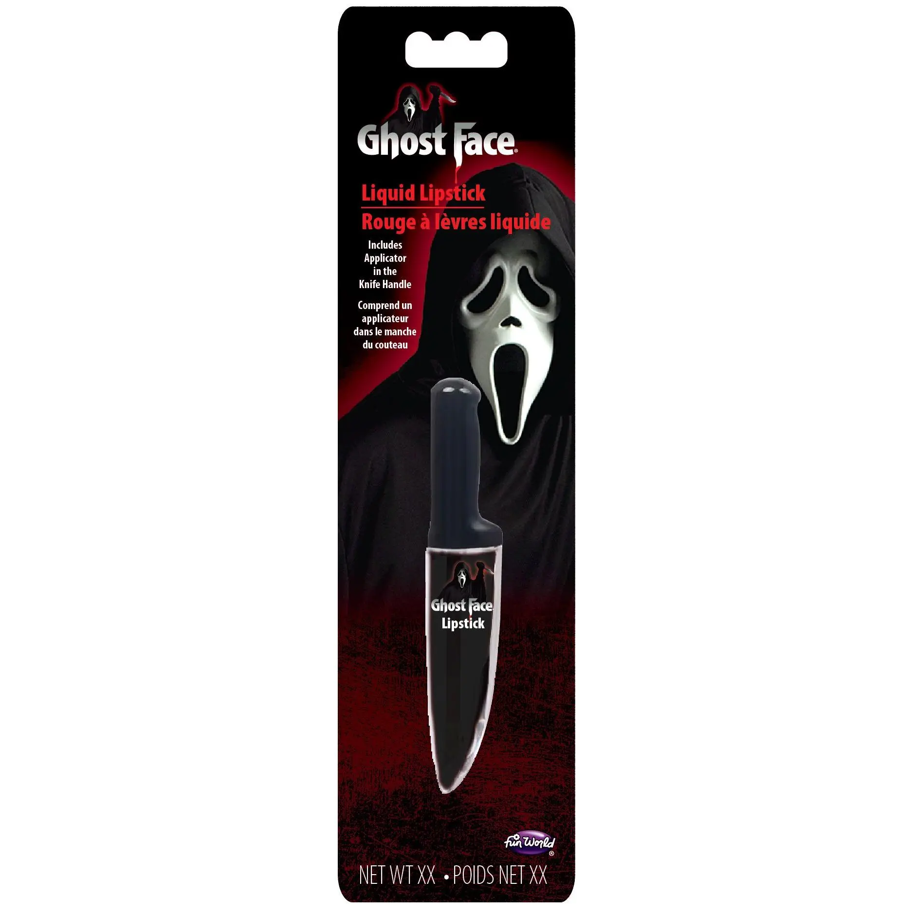 Fun World Ghost Face Black Liquid Lipstick