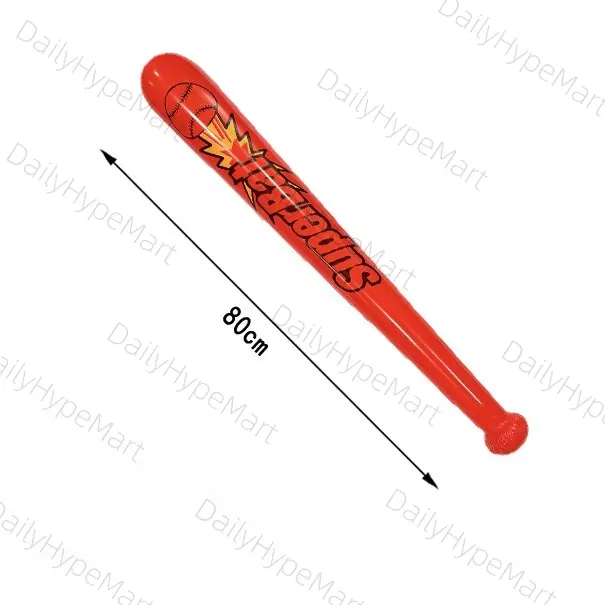 80Cm red baseball bat