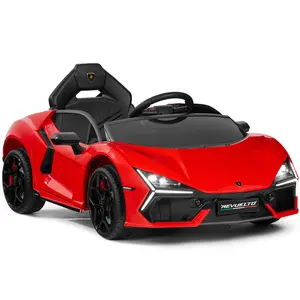 Best Choice Products Kids 12V Ride-On Car Officially Licensed Lamborghini Revuelto w/ Remote, LED Lights