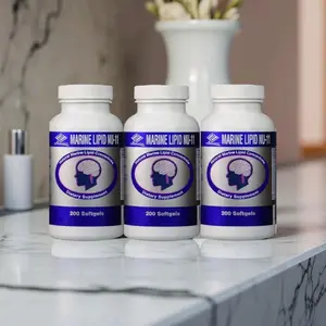 3 packs Marine Lipid NU-11 (200 Softgels) Vitamin